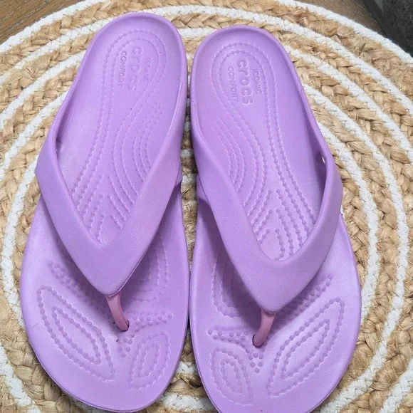 Crocs Womans Kadee II In Orchid, Size 7 - Picture 4 of 6
